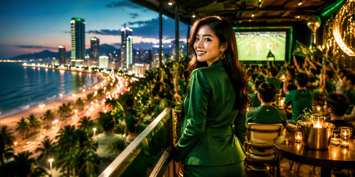 Người chơi VIP tại bãi biển Đà Nẵng kiểm tra thông tin kèo và ưu đãi 788club