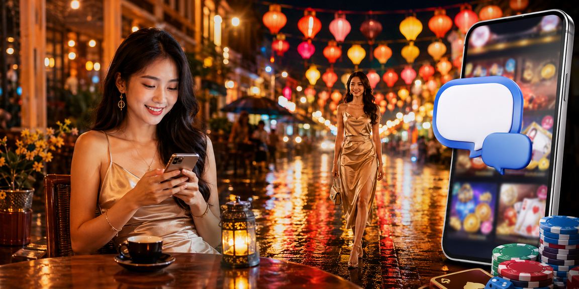 Người chơi tại TP. Hồ Chí Minh thưởng thức cà phê và chơi casino trực tuyến trên điện thoại